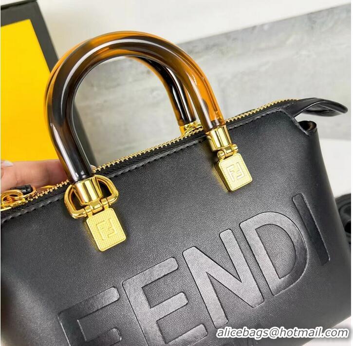 Promotional Fendi By The Way Mini Small leather Boston bag 8BS067A black