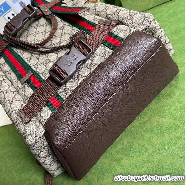 Luxury Discount Gucci Ophidia GG Supreme backpack 690999 Brown