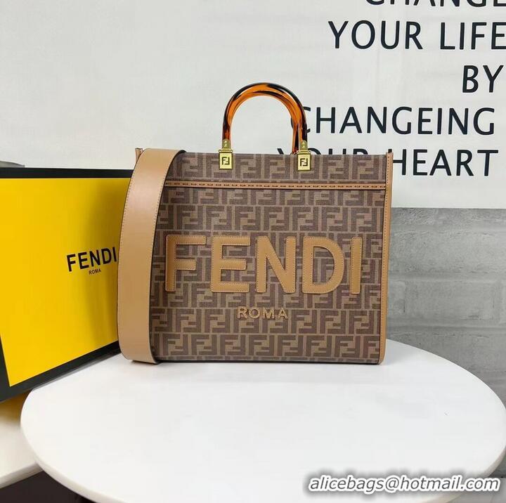 Promotional Fendi Tote Fabric Graffiti Print Shopping Bag F0707-4