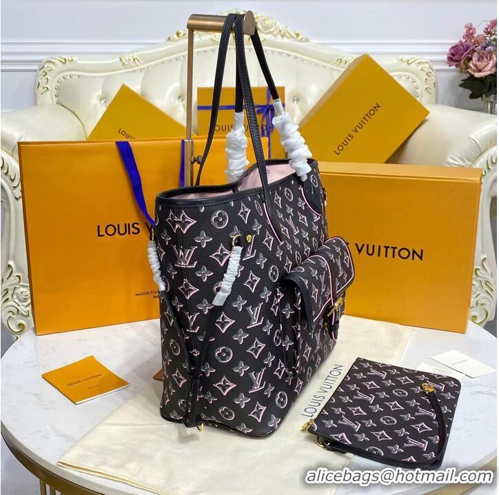 Top Quality Louis Vuitton NEVERFULL MM M46137 Black