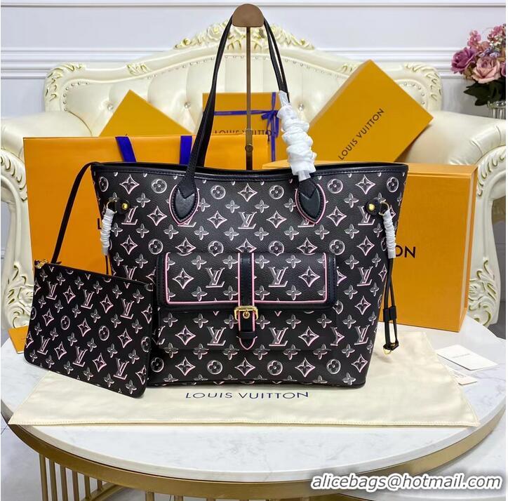 Top Quality Louis Vuitton NEVERFULL MM M46137 Black