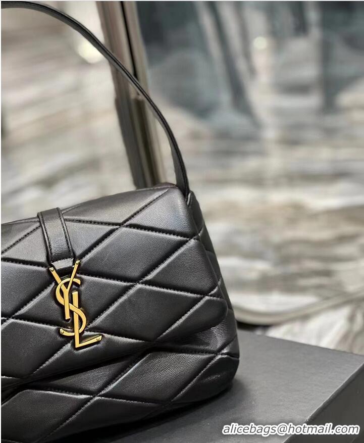 Top Quality SAINT LAURENT LE 57 HOBO BAG IN QUILTED LAMBSKIN 698567 black