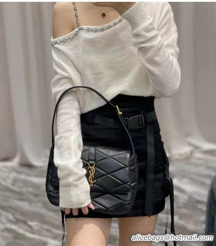 Top Quality SAINT LAURENT LE 57 HOBO BAG IN QUILTED LAMBSKIN 698567 black