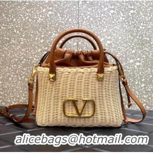 Unique Style VALENTINO tote Bag 7040 brown