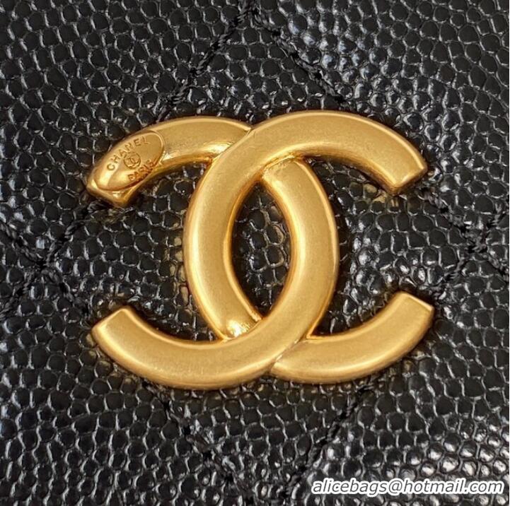 Top Quality CHANEL CLUTCH WITH CHAIN AP2857 black