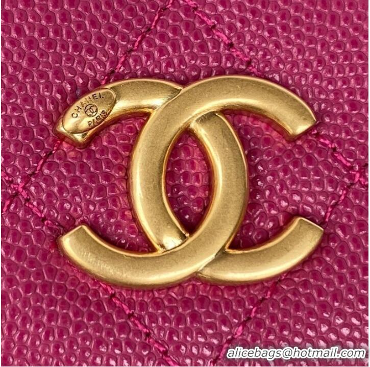 Trendy Design CHANEL CLUTCH WITH CHAIN AP2857 Plum