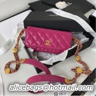 Traditional Specials CHANEL CLUTCH WITH CHAIN AP2860 Plum