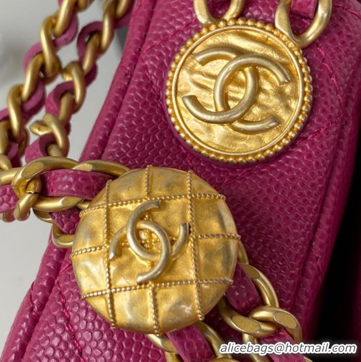 Traditional Specials CHANEL CLUTCH WITH CHAIN AP2860 Plum