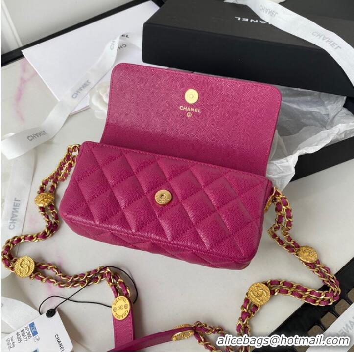 Traditional Specials CHANEL CLUTCH WITH CHAIN AP2860 Plum