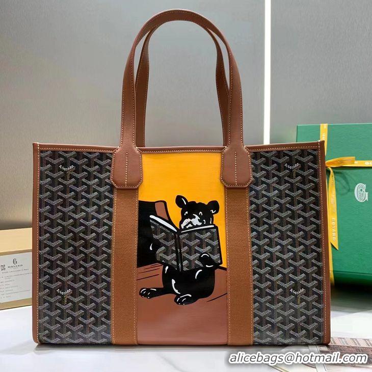 ​Best Design Goyard New Villette Tote Bag G1152 Brown