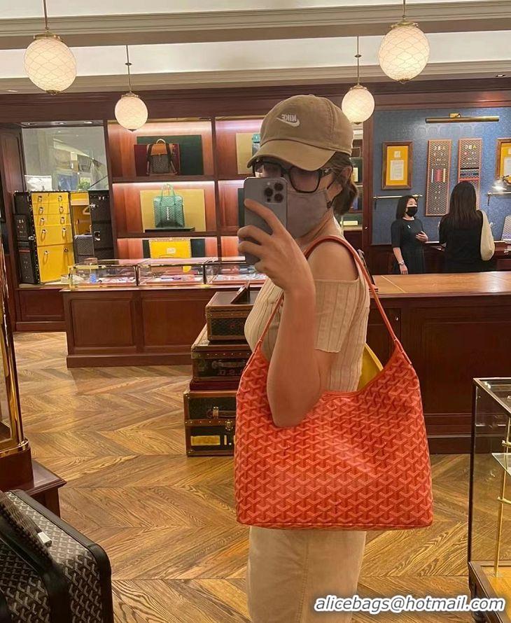 Famous Brand Goyard Boheme Hobo Bag G4591 Orange