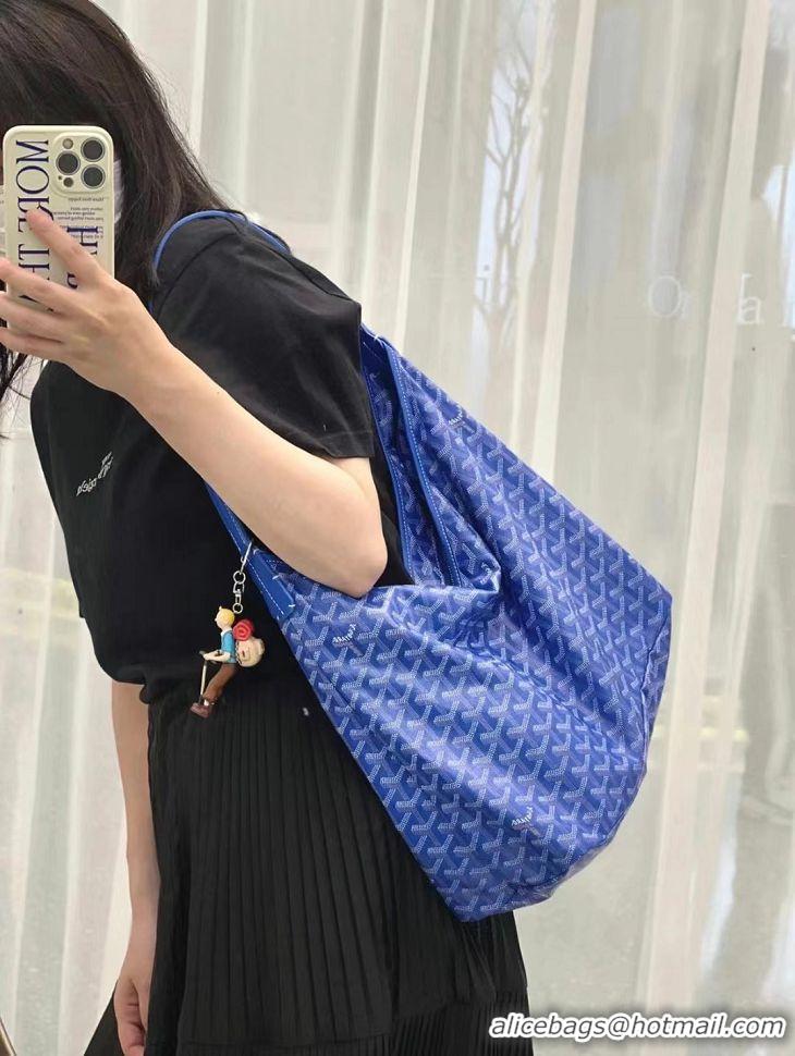 Popular Style Goyard Boheme Hobo Bag G4591 Light Blue