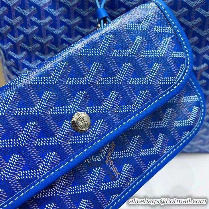 Popular Style Goyard Boheme Hobo Bag G4591 Light Blue