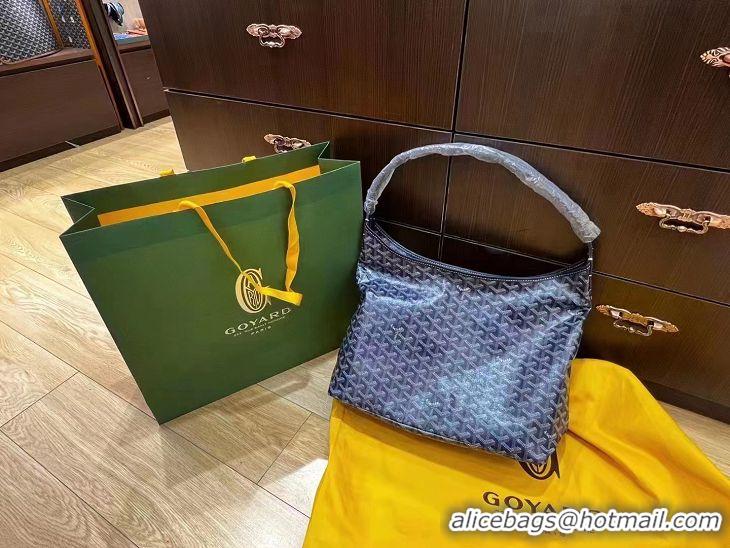 Most Popular Goyard Boheme Hobo Bag G4591 Navy Blue