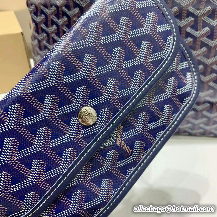 Most Popular Goyard Boheme Hobo Bag G4591 Navy Blue