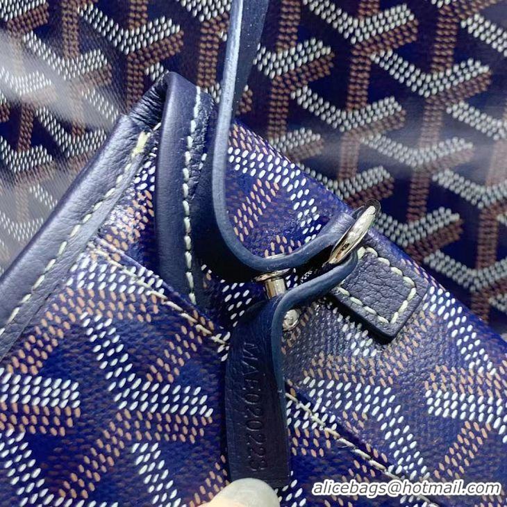 Most Popular Goyard Boheme Hobo Bag G4591 Navy Blue