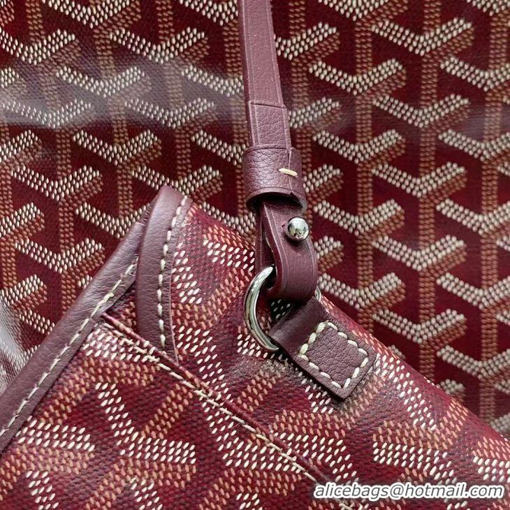 Most Popular Goyard Boheme Hobo Bag G4591 Burgundy