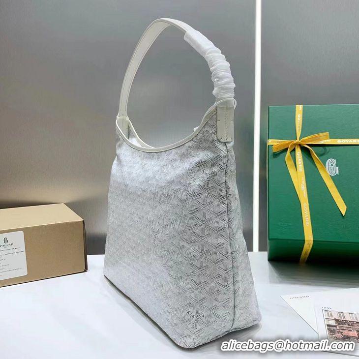 Fashion Promotional Goyard Boheme Hobo Bag G4591 White