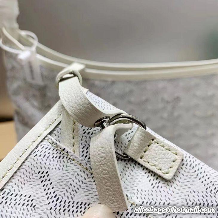 Fashion Promotional Goyard Boheme Hobo Bag G4591 White