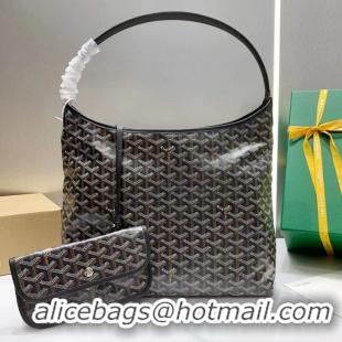 Well Crafted Cheap Goyard Boheme Hobo Bag G4591 Black