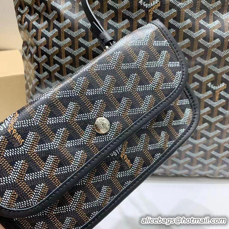 Well Crafted Cheap Goyard Boheme Hobo Bag G4591 Black