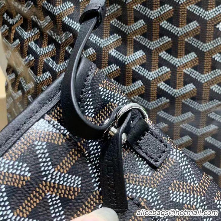 Well Crafted Cheap Goyard Boheme Hobo Bag G4591 Black