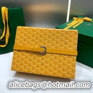 Grade Quality Goyard 8 Watch Case 0823 Yellow