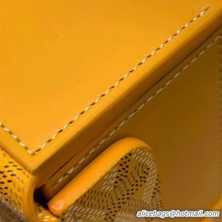 Grade Quality Goyard 8 Watch Case 0823 Yellow