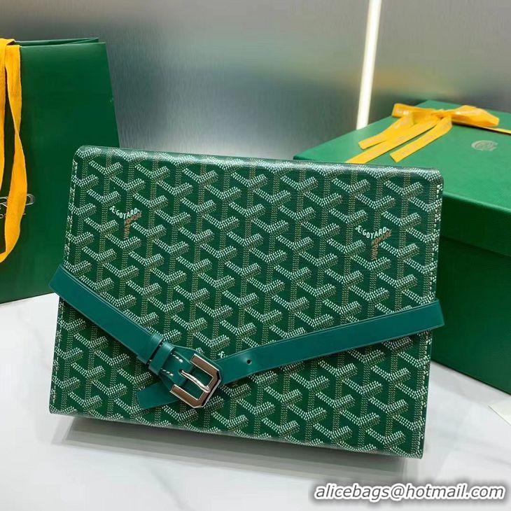 Best Grade Goyard 8 Watch Case 0823 Green