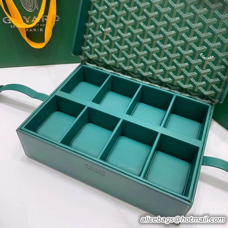 Best Grade Goyard 8 Watch Case 0823 Green