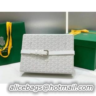 Generous Discount Goyard 8 Watch Case 0823 White