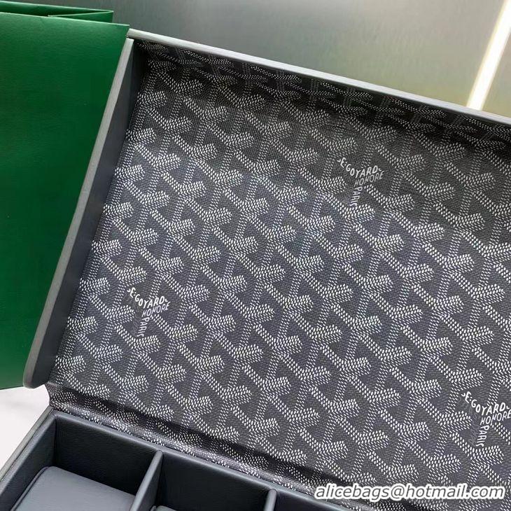 Top Grade Goyard 8 Watch Case 0823 Dark Grey