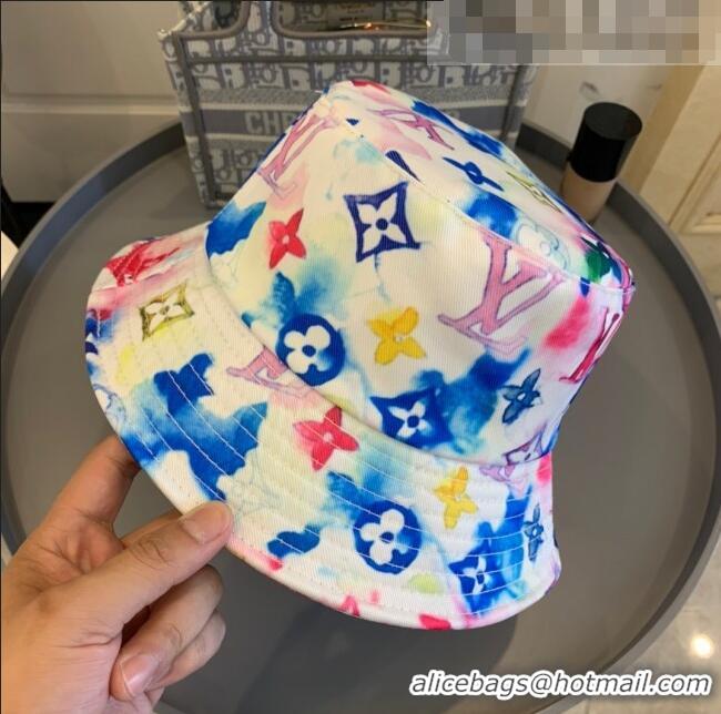 Best Price Louis Vuitton Monogram Watercolor Bucket Hat LV1740 Multicolor 2021