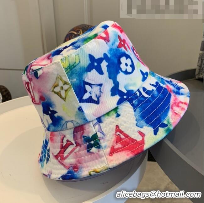 Best Price Louis Vuitton Monogram Watercolor Bucket Hat LV1740 Multicolor 2021