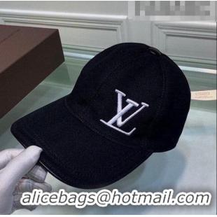 Best Price Louis Vuitton Canvas Baseball Hat LV1840 Black 2021