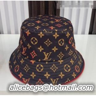 Top Quality Louis Vuitton Multicolored Monogram Bucket Hat LV1879 Brown 2021