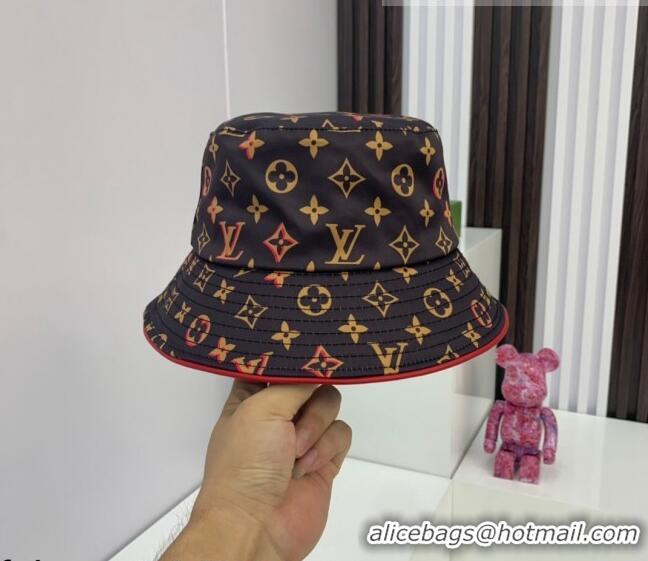 Top Quality Louis Vuitton Multicolored Monogram Bucket Hat LV1879 Brown 2021