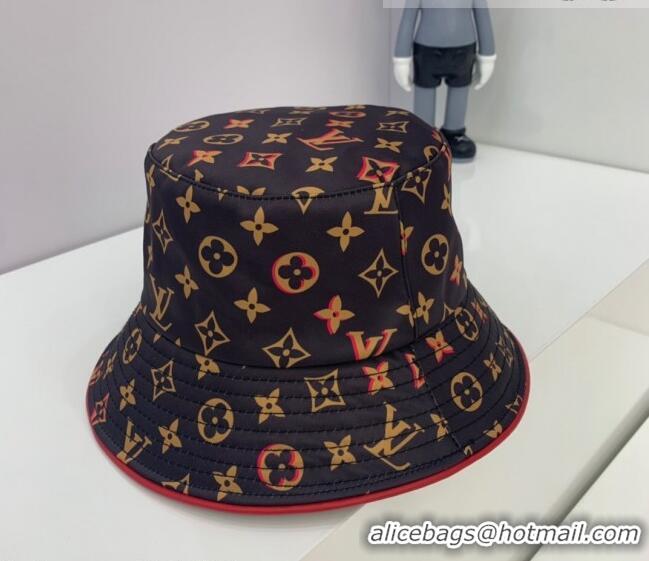 Top Quality Louis Vuitton Multicolored Monogram Bucket Hat LV1879 Brown 2021