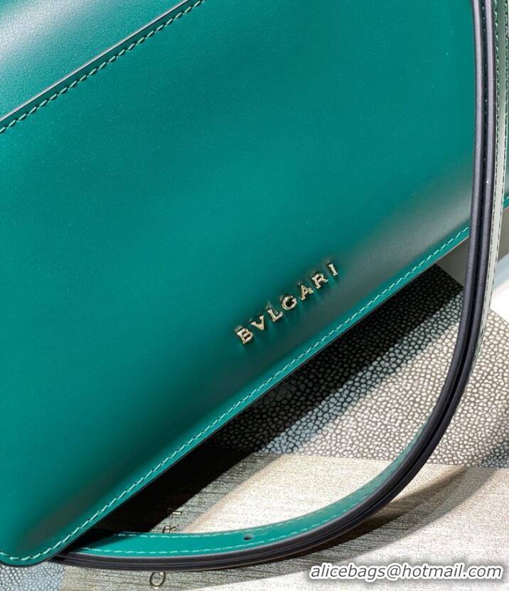 Crafted Best Bvlgari Serpenti Forever leather small crossbody bag 292104 green