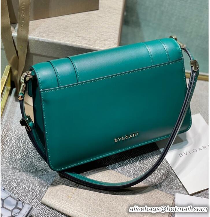 Crafted Best Bvlgari Serpenti Forever leather small crossbody bag 292104 green