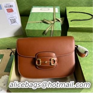 Promotional Gucci Horsebit 1955 small bag 602207 caramel