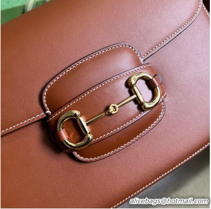 Promotional Gucci Horsebit 1955 small bag 602207 caramel