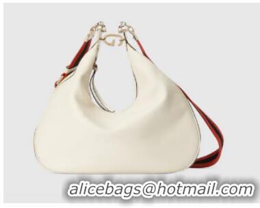 Inexpensive Gucci Attache large shoulder bag 702823 white