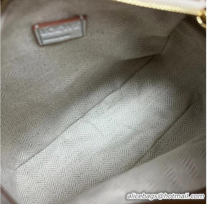 Hot Sell Cheap Loewe mini Puzzle Bag Original Leather 6124 gray