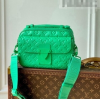 Top Quality Louis Vuitton S Lock Messenger Bag in Monogram Leather M58489 M20904 Minty Green 2022