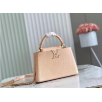 Famous Brand Louis Vuitton CAPUCINES BB M48865 Cream