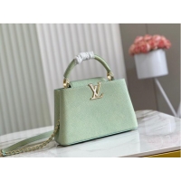 Super Quality Louis Vuitton CAPUCINES BB M48865 light green