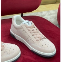 Good Product Chanel Suede Sneakers G38811 Light Pink