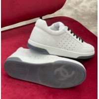 Unique Discount Chanel Suede Sneakers G38811 White