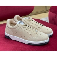 Good Quality Chanel Suede Sneakers G38811 Beige